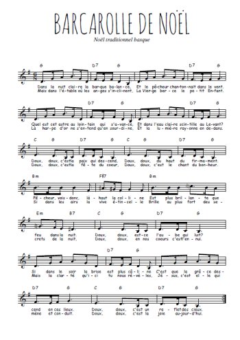 Barcarolle de Noël